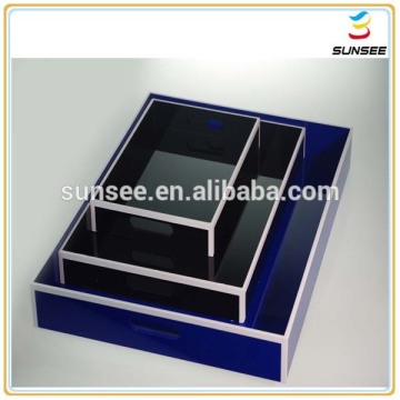 1-4mm new environmental protection material rectangular shape and durable different colourful plastic tray
