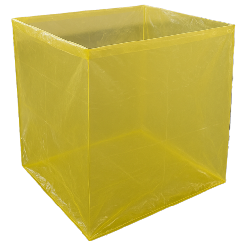 Sac antirouille à fond carré jaune