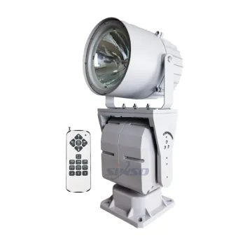 High Intensity Moving Head Xenon Security Searchlight