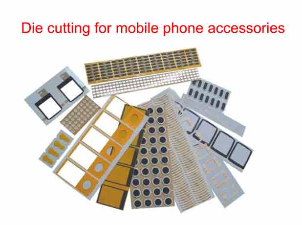 Flatbed Die Cutting Machine Application Mobile Phone Accessories Flatbed Die Cutting Machine Application Mobile Phone Accessories