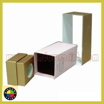 luxury paper perfume box with paper sleeve