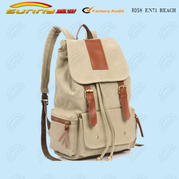 2014 heavy duty canvas backpack bag