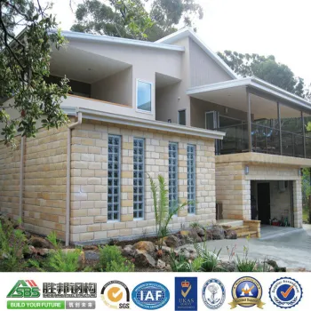 High Quality Prefab Steel Structure Villa and Flat House