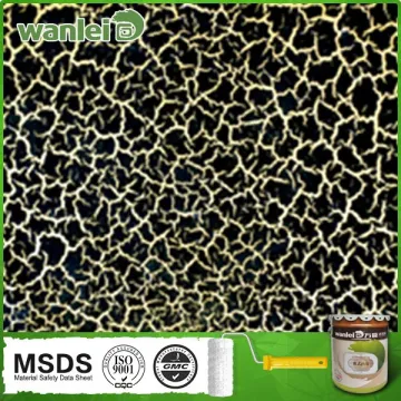 Fast-drying crack paint , 3d wallpaper paint