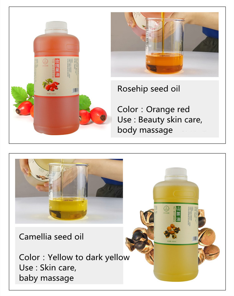 Grapeseed almond castor rosehip minyak biji Camellia