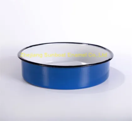 ST-T001 enamel round tray