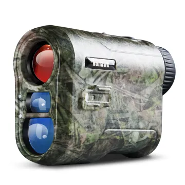 Camouflage Digital Hunting Range Finder: High Precision Laser Rangefinder for Clear View