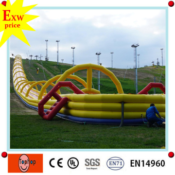 commercial grade giant 1000ft slip n slide inflatable city slide the city ingliston for kids and adults
