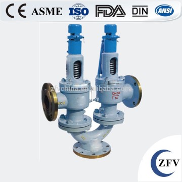Hot sale factory price double spring loaded safety high pressure reducing valve
