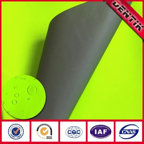 EN20471 Fluorescent , Durably Waterproof workwear fabric PTFE membrane laminated fabrics