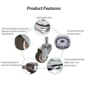 Großhandel TPE Caster Round Solid Plug Wheel Casters
