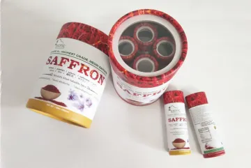 Paper Tube Box Packaging With PVC Window