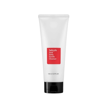 Cosrx Salicylic Acid Daily Gentle Brightening, Nourishing, Moisturizing, and Soothing Facial Cleanser 150ml