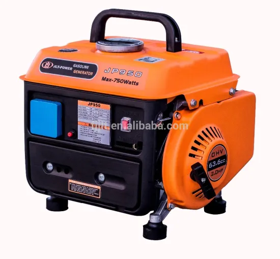 115/230;220;230;240V 650w Gasoline Portable Generator Set JP950