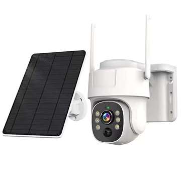 Super Cheap Ubox Solar Network Camera 4G 4MP PTZ Dome Outdoor Security Camera