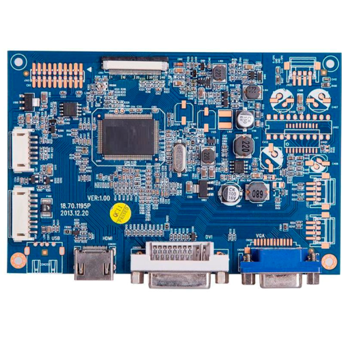 HDMI VGA- und DVI-Eingang für LVDS-LCD