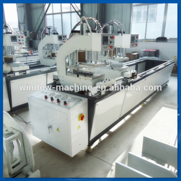 Double Head Welding UPVC Window Frame Manufacturing Machine