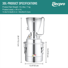 Alcohol Distiller Machine Stainless Steel Steam Distillation Equipment Factory