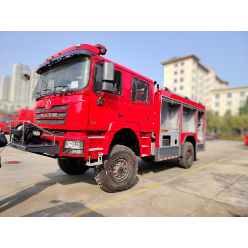 Shacman 4x4 Rescue Fire Fighting Truck