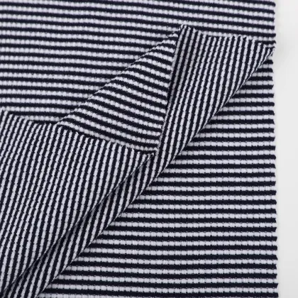viscose polyester spandex rayon rib knit fabric