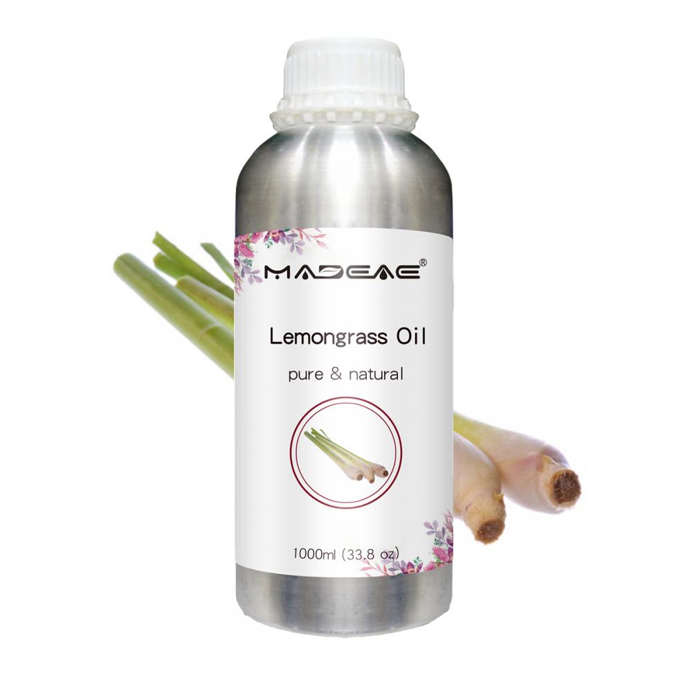 ODM OEM Aromatherapy Essential Oil 1 L Natural Organic 100% Pure Lemongrass Scent Aroma Oil