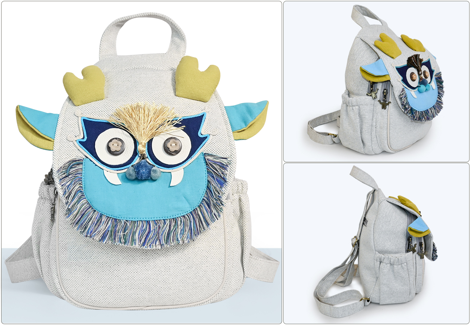 Patchwork Canvas Daypack