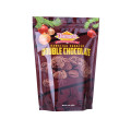 Plastic foil stand up bag snack pack recycled