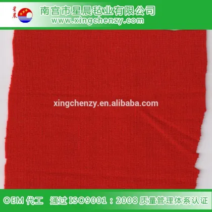 industrial colorful felt fabric