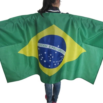 custom printed national cape Body Flag