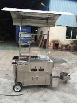 Stainless Steel multi Function Hot dog cart /Vendors Cart BN-618