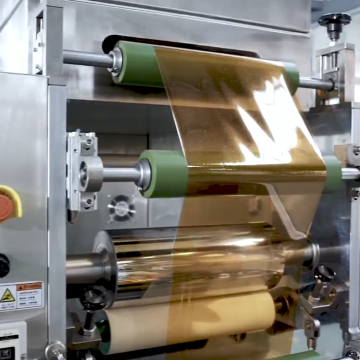 PSA Tape Coating Machine for TB1400 PET PVC Film - Customized 300mm Width Semi-Automatic Mini Machine at Good Price