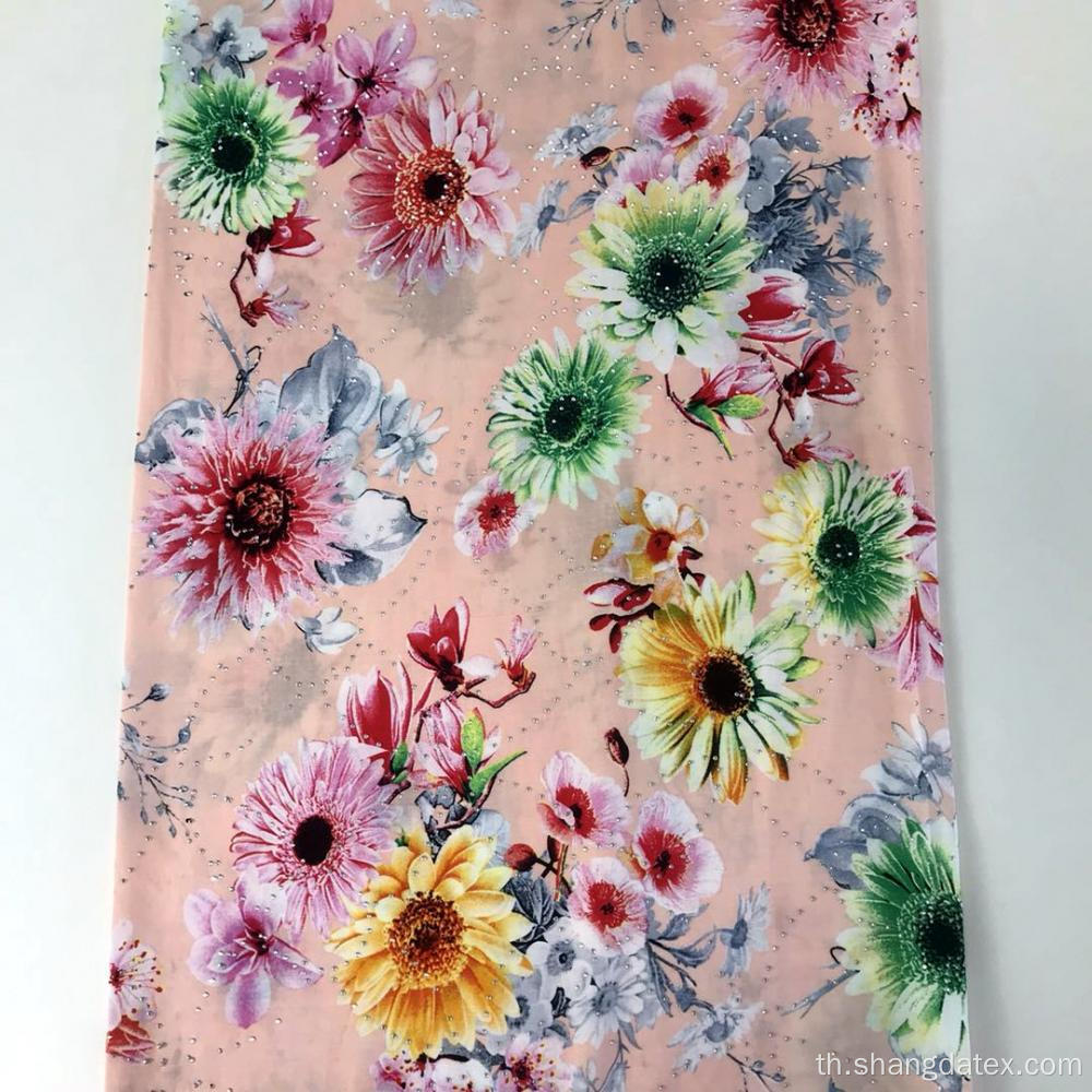 คุณภาพดีใหม่ยอดนิยม Rayon Semi-Digital Print Fibranne