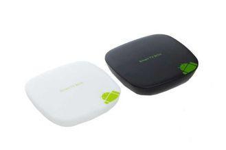 White / Black Dual Core Android Smart TV Boxes AM8726 with