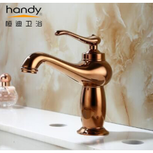 Umyvadlo Golden Finish House Basin faucet mosaz