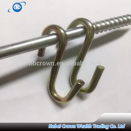 Heavy Duty stainless steel hooks flat s hook