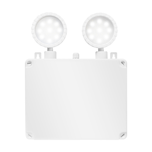 Luce di emergenza LED a doppio punto impermeabile IP65