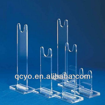 I-shaped Multi-size clear acrylic knife display