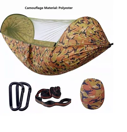 Waterproof Parachute Nylon Fabric Ultralight Camping Hammocks for Factory Supplies Outfitters" 

However, if you're looking for a more straightforward and SEO-friendly title, consider:

"Waterproof Parachute Nylon Ultralight Camping Hammocks