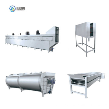 Automatic Poultry Slaughtering Equipment: Plucking Machine and Screw Cooler