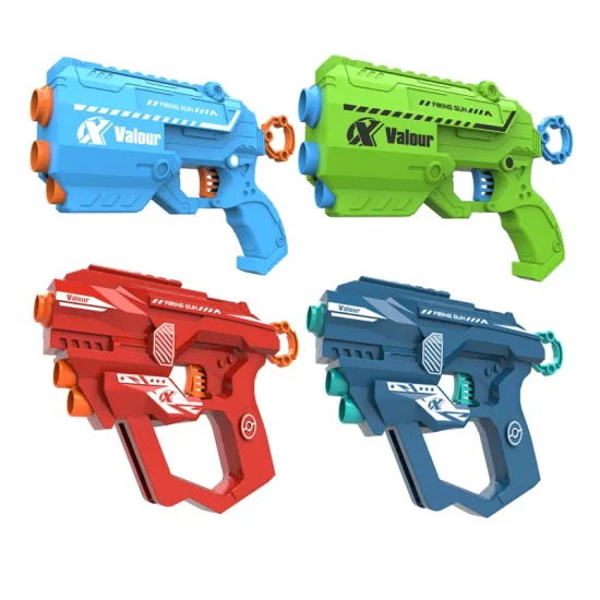 Shantou Toys: Outdoor Activities Shooting Game - Mini Soft Bullet Gun Play Set