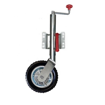 Australian Heavy Duty 750kg Solid Steel Rim Rubber Wheeled Stabilizer Jack