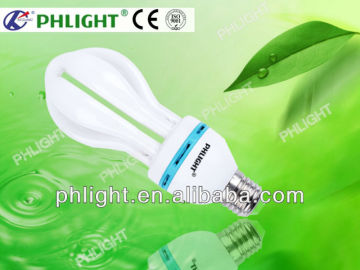 3U 220V 30W CFL Lotus Energy Saving Light Bulb