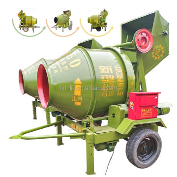 Portable Mobile Concrete Mixer with Self-Loading JZC350 Electrical Engine - Cheap Cement Concrete Mixers for Sale from China