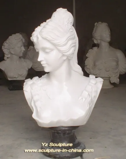 Female Marble Bust BST074