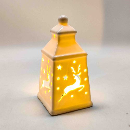 Lanterna de vela de cerâmica Star Deer