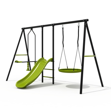New Design Family and Garden Swing and Slide Set for Toddlers