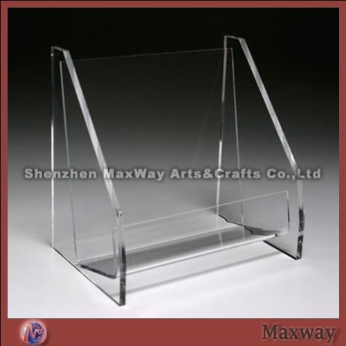 Exquisite Transparent Acrylic Plastic CD Display Rack