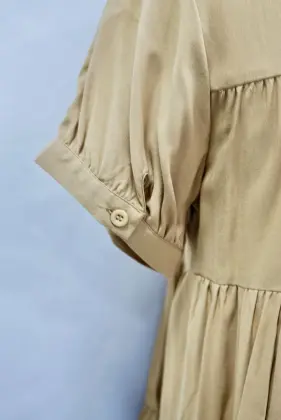rayon challis of women's shirt