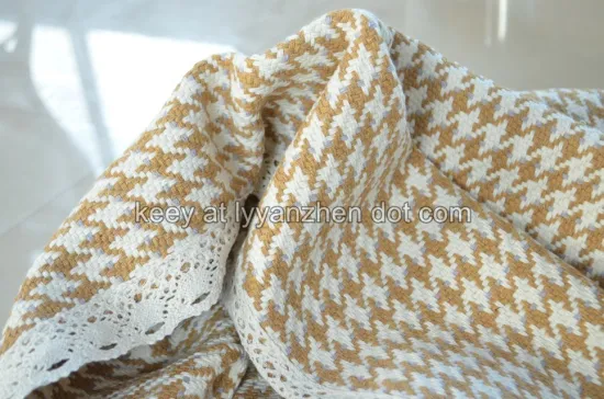 Anti Bacteria 960gsm Printed cotton polyester blend woven Fabric For sofas cover