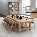 Multi-person Conference Table in Wood